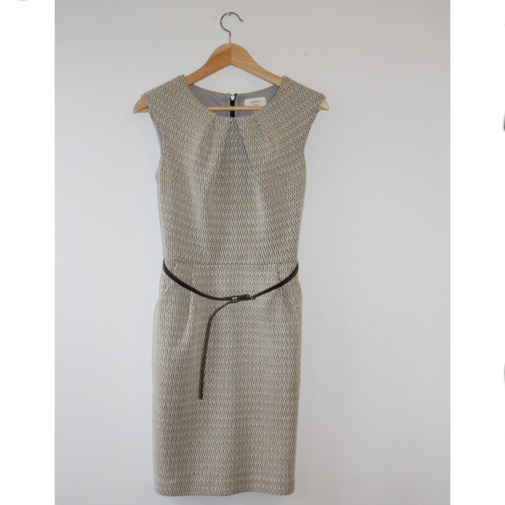 Mystic B&W Sleeveless Party Dress